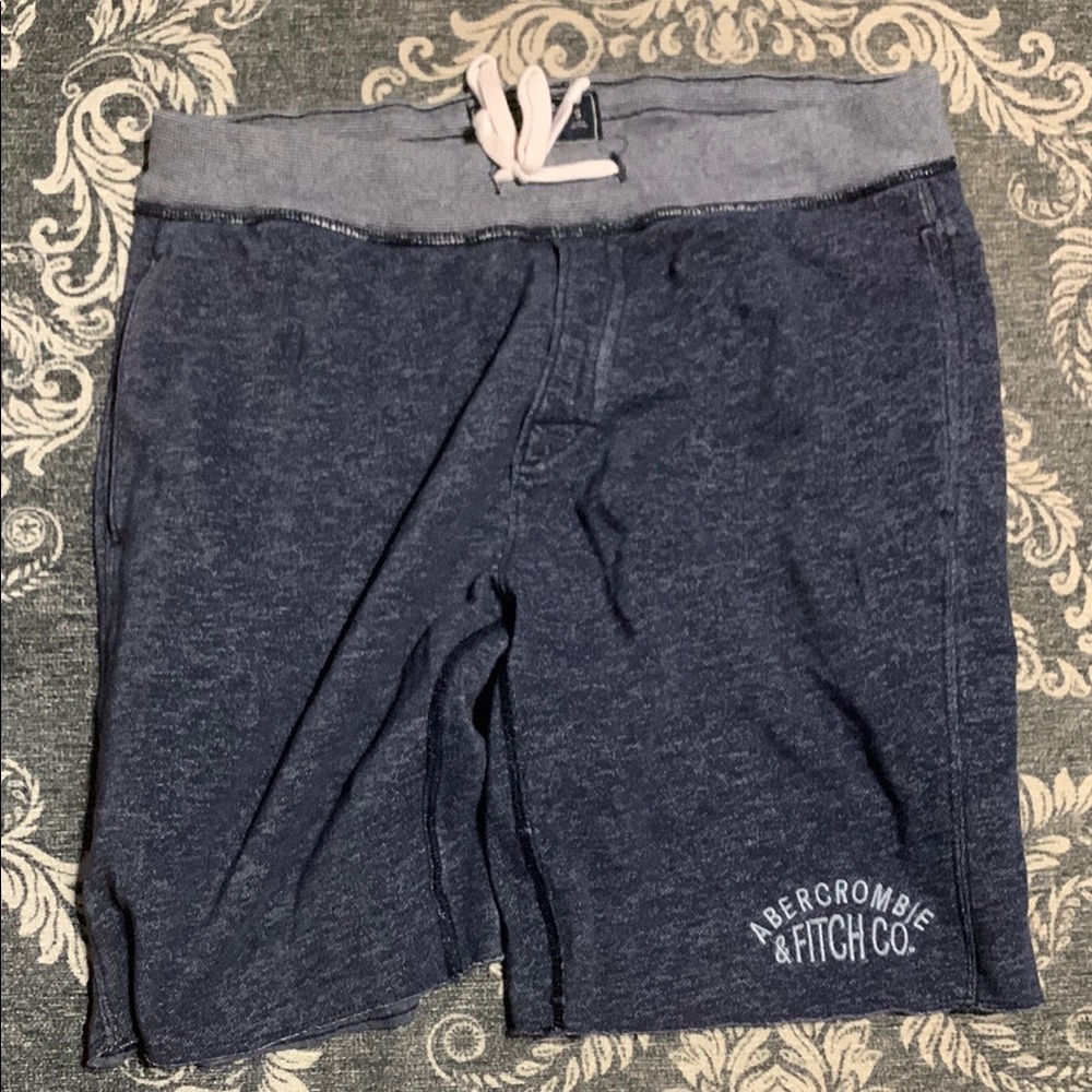Abercrombie & Fitch Navy Blue Shorts